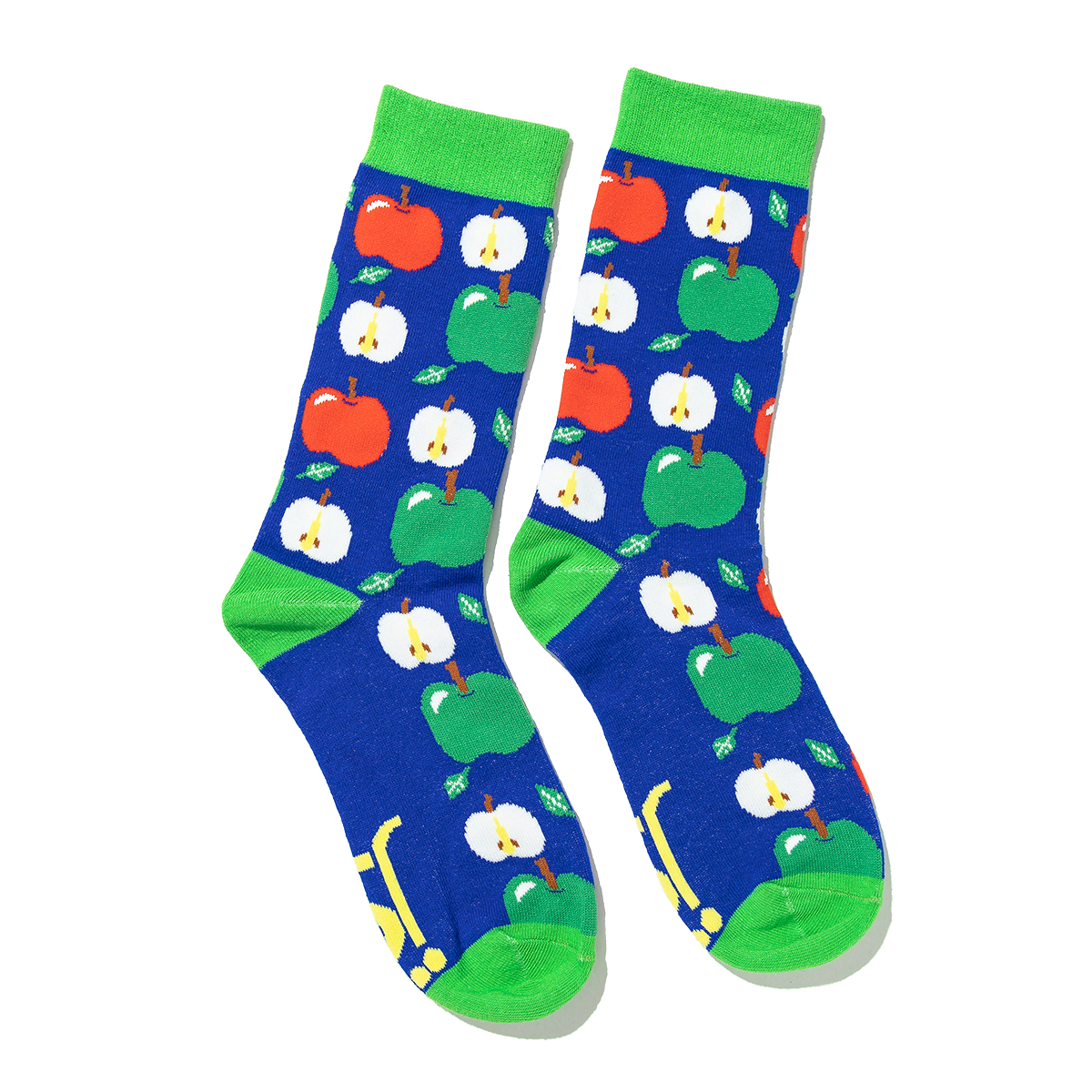 Jolly Soles Blue Apple Socks