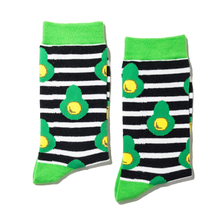 Avocado Design Jolly Soles Socks