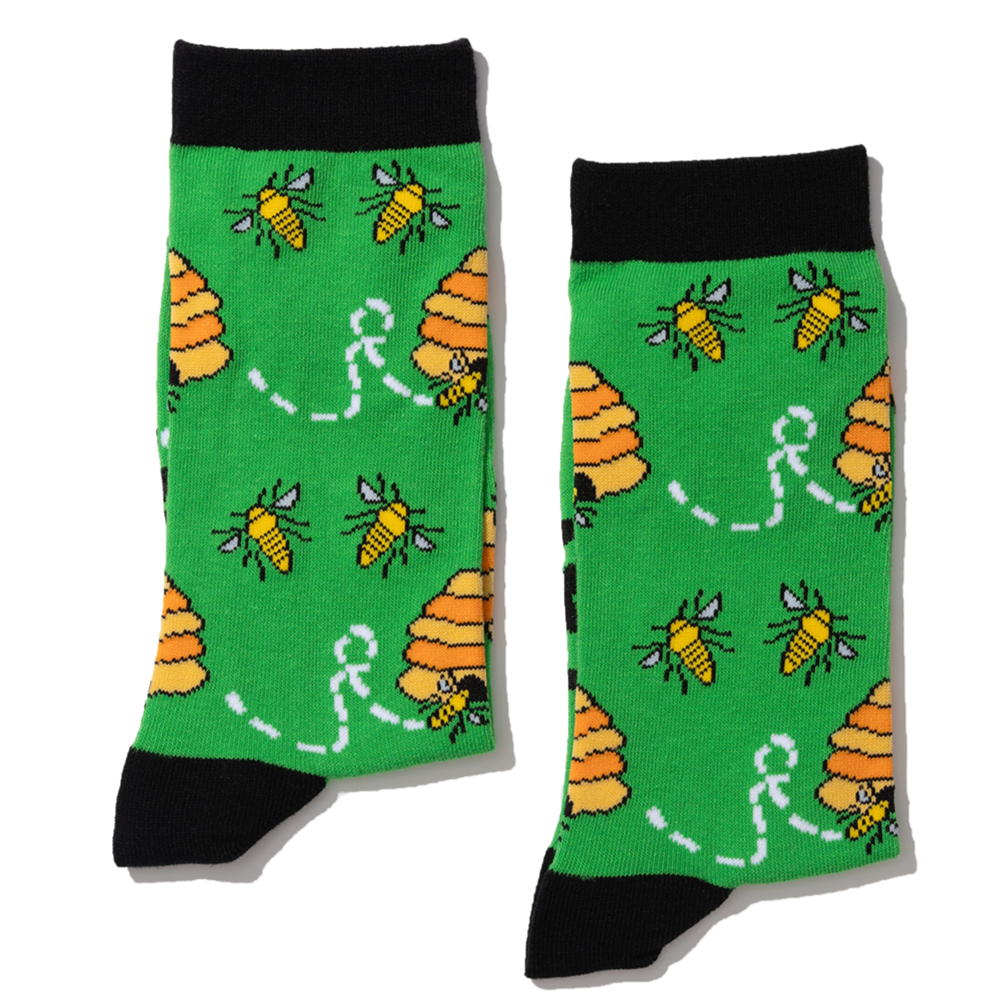 Bee design Jolly Soles Socks