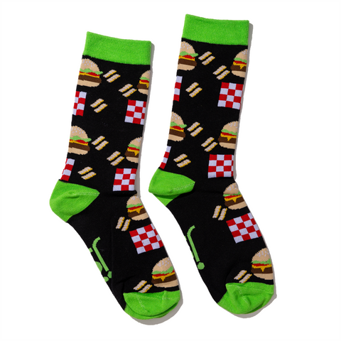 Mini Me Sets - Hamburger Socks