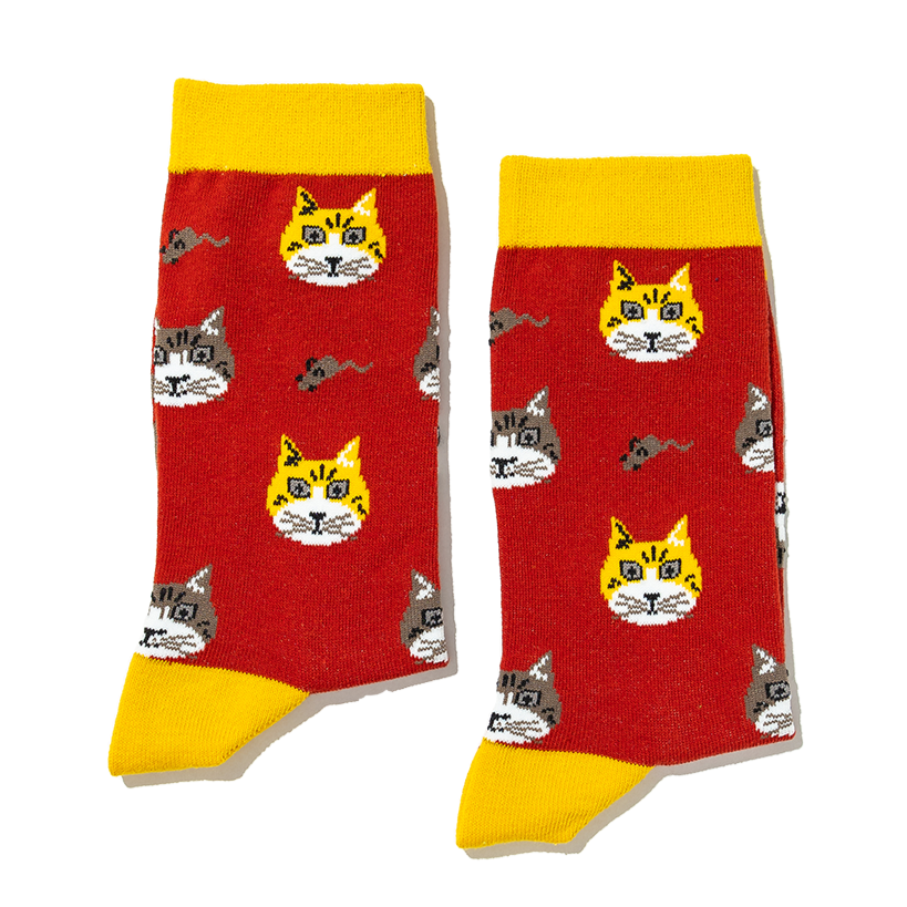 Jolly Soles Cat Design Socks