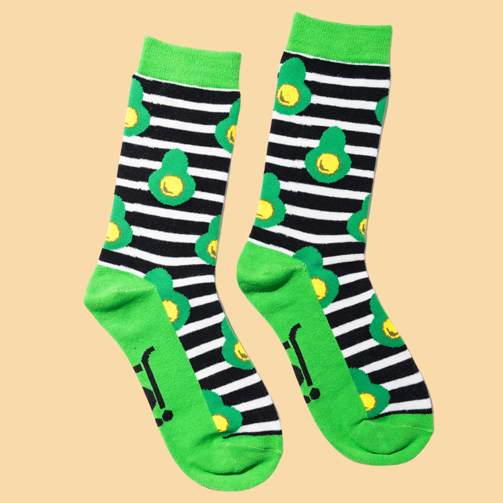 DaddyandMeMatchingSets-AvocadoSocksFulllengthview Jolly Soles