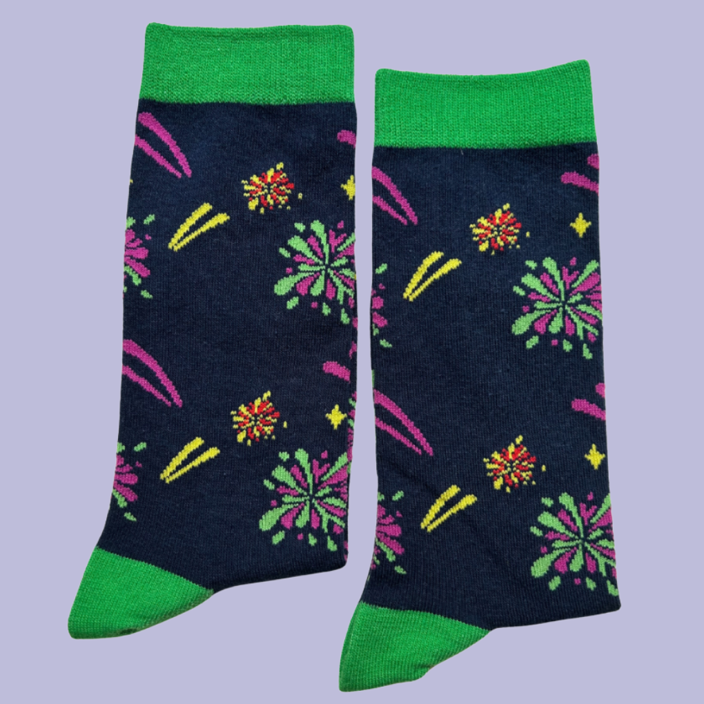 DaddyandMeMatchingSets-FireworksSocks
