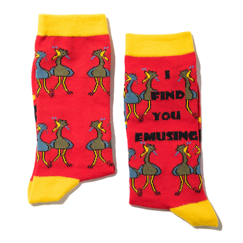 Joke Range - Emu Socks