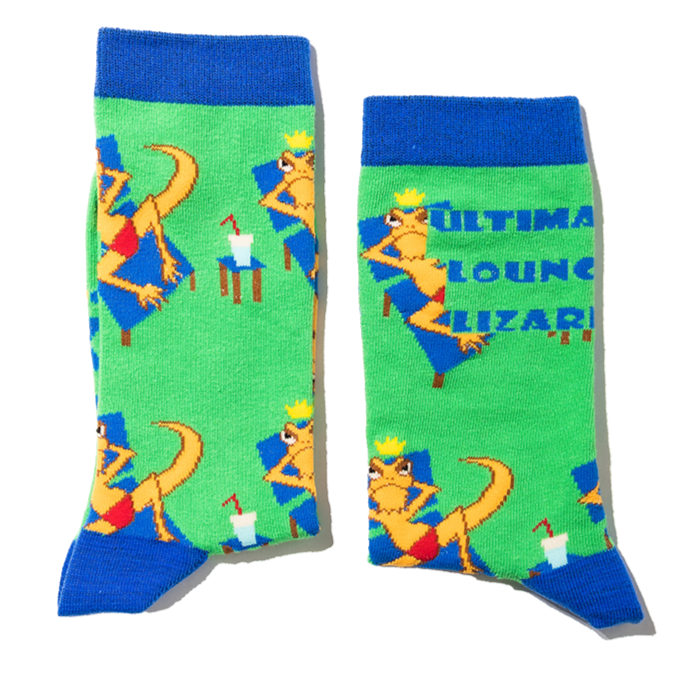 Father's Day Lizard Socks