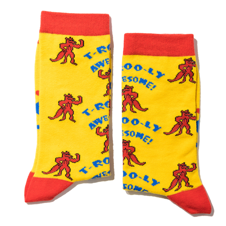 Father's Day T-roo-ly awesome socks