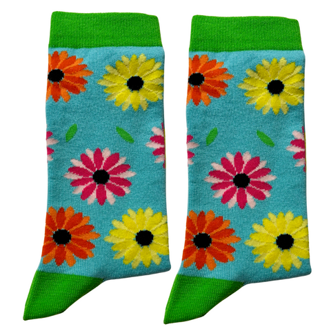 Pattern - Flower Socks  **Preorder now - available for dispatch mid May