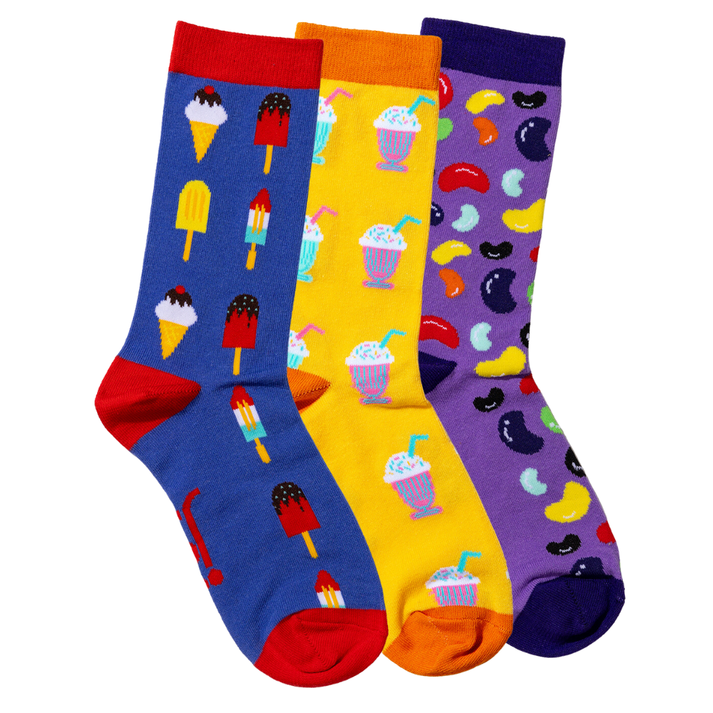 Three Pack Foodie Socks