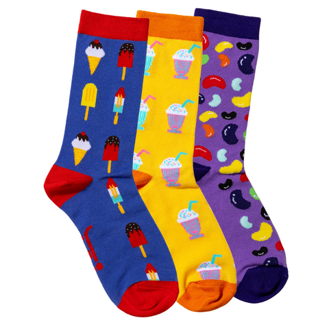 3 pack Foodie Socks