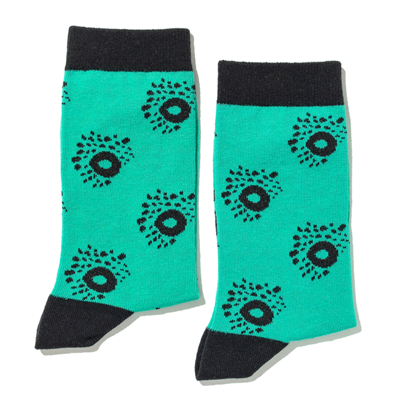 Jolly Soles Sploshes Green Socks