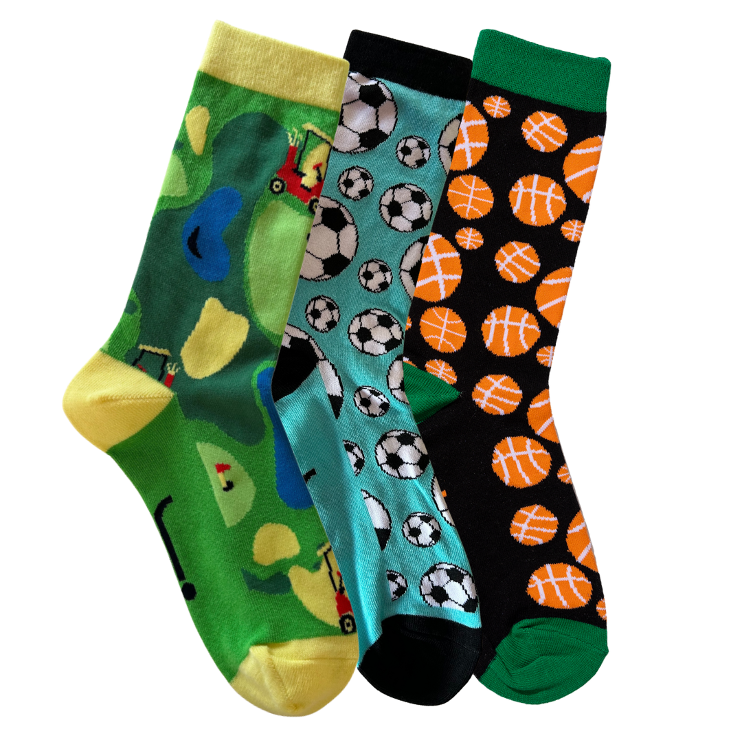 Jolly Soles 3 pair socks sports pack 