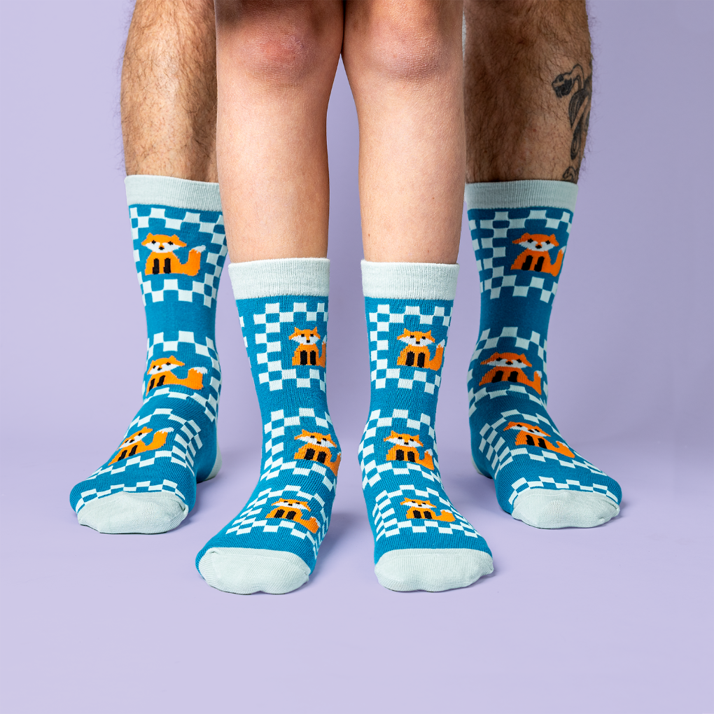 Jolly_Soles_Daddy and Me Matching_Fox_Sock_Set