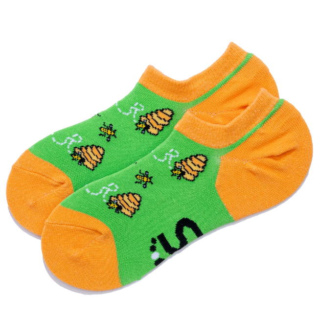 No Show Bee Socks
