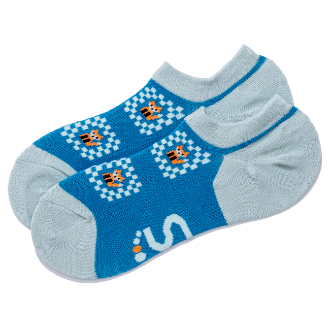 No Show Fox Socks