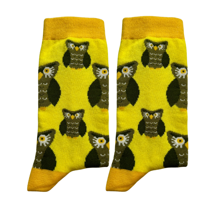 Owl Sock Design Jolly Soles