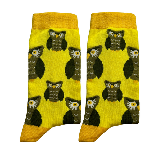 Animal - Owl Socks **Preorder now - available for dispatch mid May
