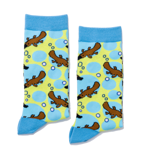 Platypus folded sock