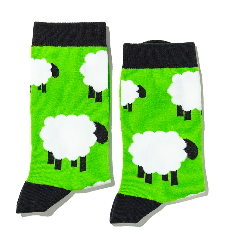 Jolly Soles Sheep Sock Design