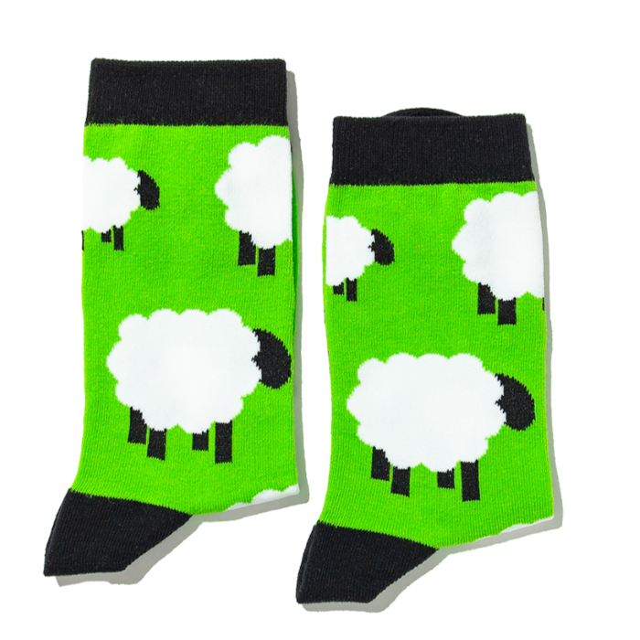 Sheep Sock Design Jolly Soles
