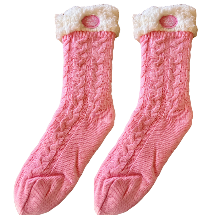 Shera Pink Bed Sock