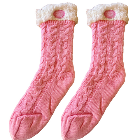 Sherpa Lined Bed Socks Fundraiser Packs