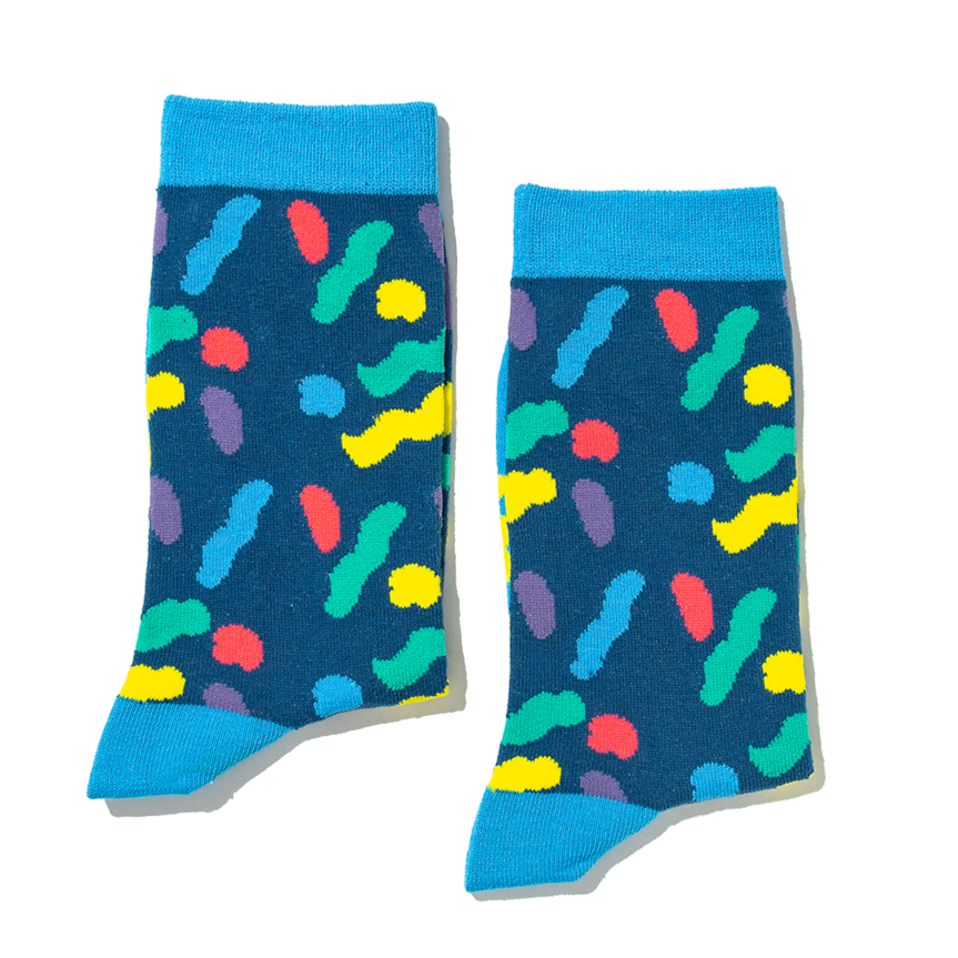 Jolly Soles Squiggles Sock Design