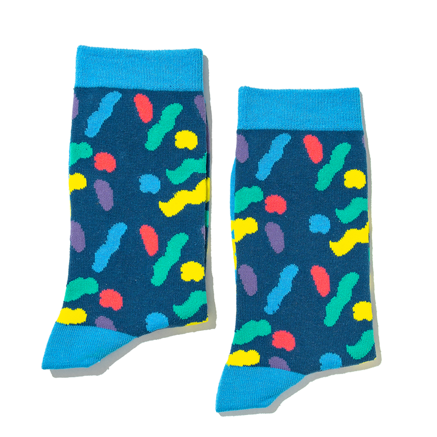 Jolly Soles Squiggles Design Sock
